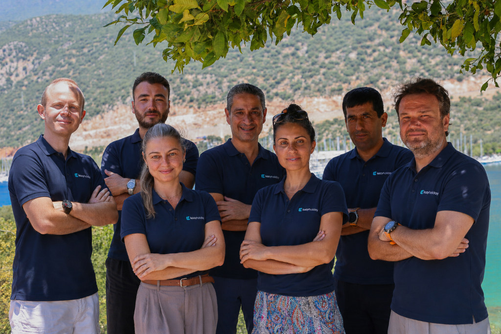 KozyHoliday local support team in Kaş helping plan a holiday